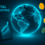 Featured image for the Low CPC Pinterest Ads guide, featuring a global map and traffic growth analytics.