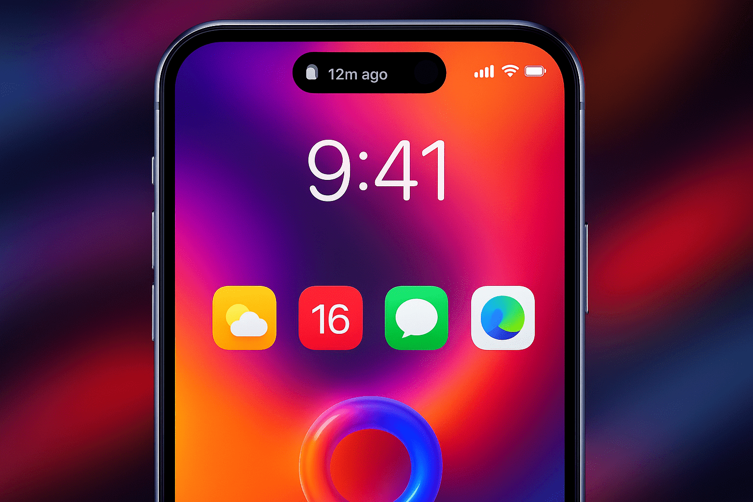 Screenshot of OriginOs 6 atomic island